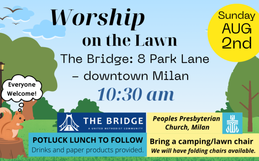 Worship on the Lawn